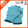 Printing winter knit thinsulate touch glove